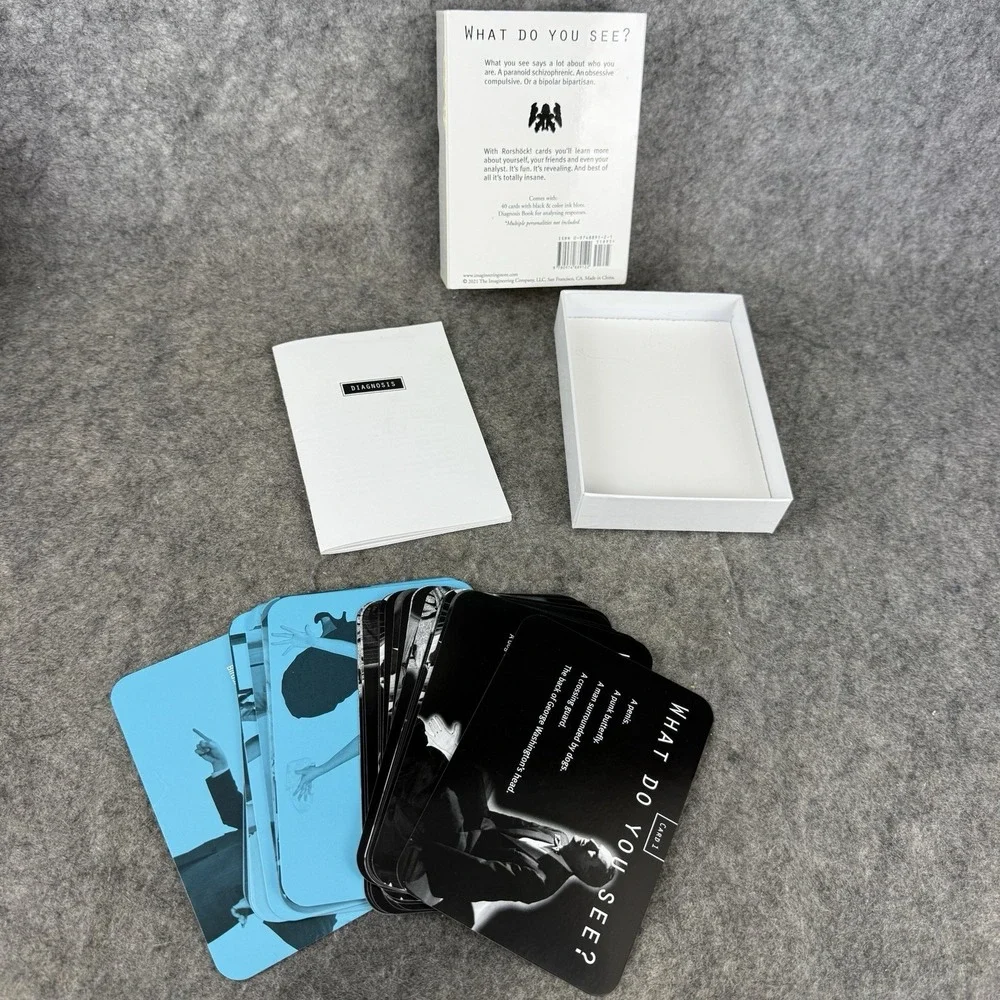 RORSHOCK! Ink Blot Card Game with Personality | 2021 Complete‎ in Box